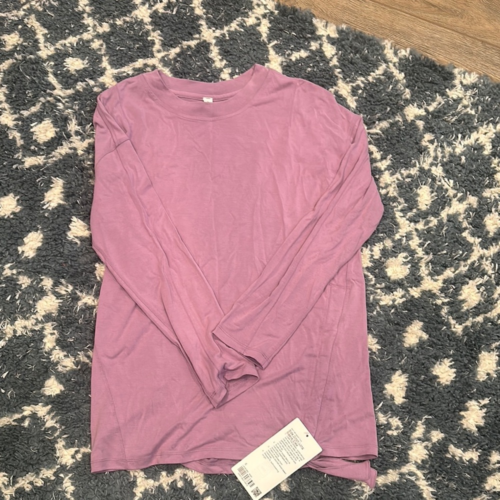 Lululemon side cinch long sleeve crew
